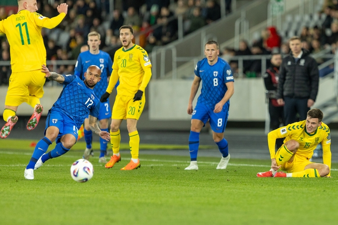 Pasaulio futbolo čempionato atranka: Lietuva – Suomija