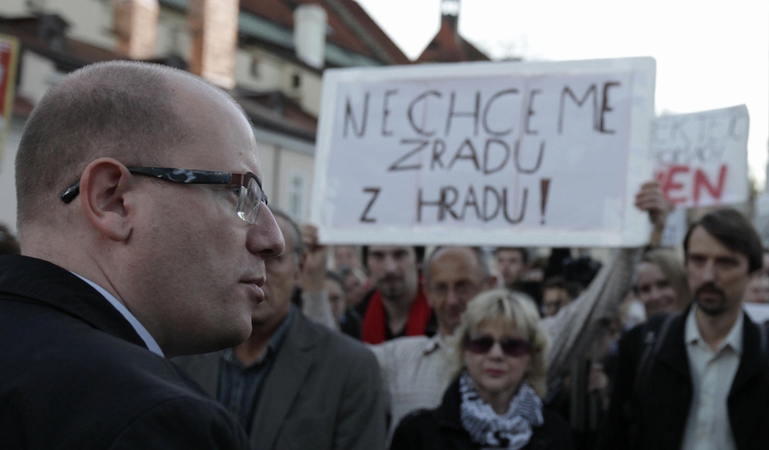 Socialdemokratų partijos lyderis B.Sobotka 