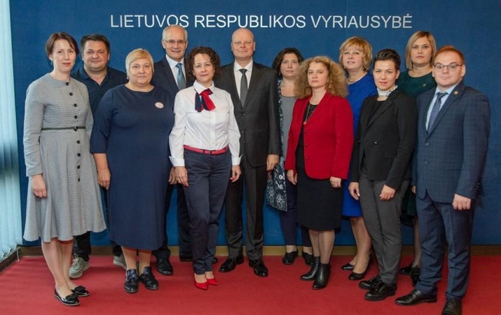 Premjeras dėkojo mokytojams: ačiū, kad dirbate tokį svarbų darbą