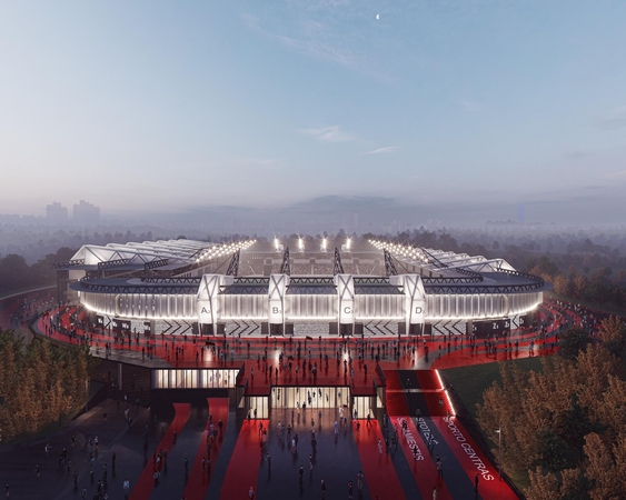 Kliūčių pasirašyti Nacionalinio stadiono statybų sutartį neliko?