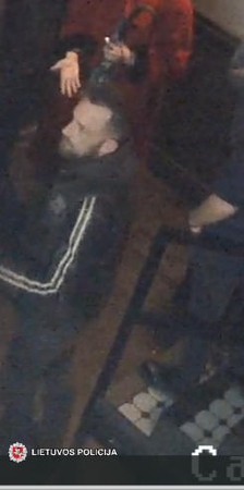 Sostinės policija ieško mušeikos (gal atpažinsite šį vyrą?)