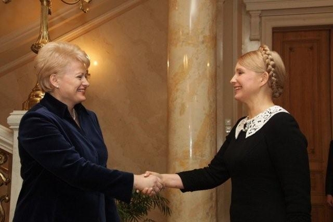 D. Grybauskaitė telefonu J. Tymošenko ragino siekti Ukrainos vienybės
