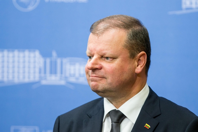 S. Skvernelis prabilo apie ištrintą įrašą: galiu pakartoti kiekvieną žodį