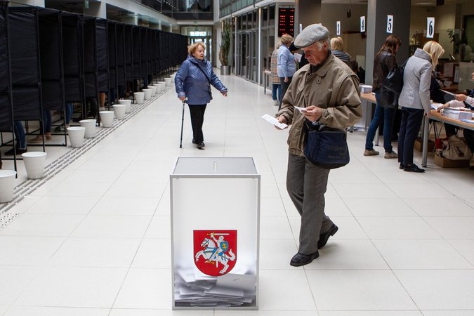 Iš anksto balsavo daugiau kaip dešimtadalis rinkėjų