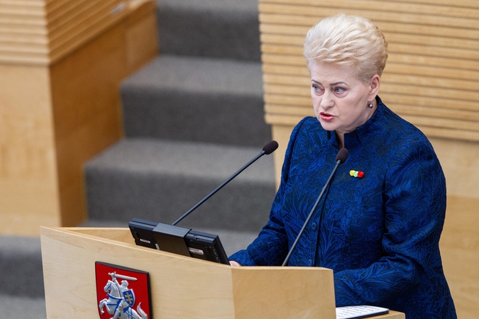 Paskutinis D. Grybauskaitės metinis pranešimas: svarbiausi akcentai