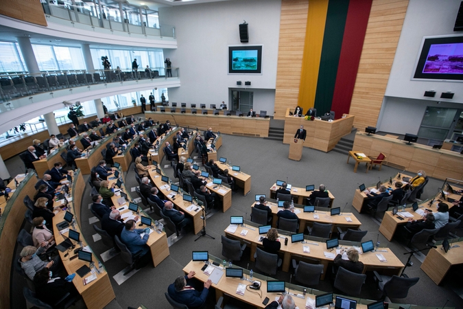 Šimtas parlamentarų paskelbė bent po vieną susitikimą su interesų grupėmis