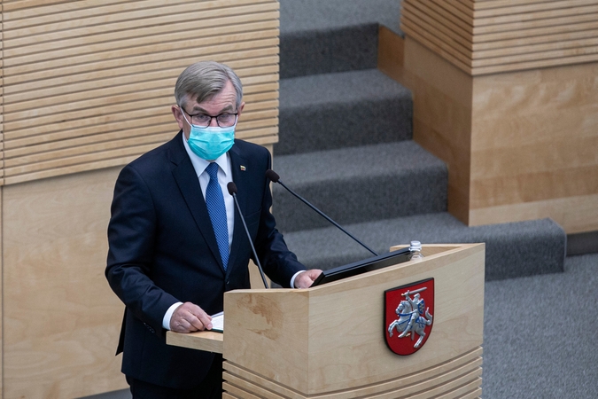 V. Pranckietis ragino parlamentarus į Seimą neperkelti rinkimų debatų