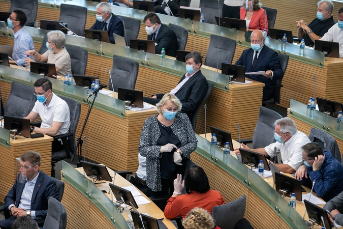 Seime per karantiną atsisakoma renginių, komandiruočių