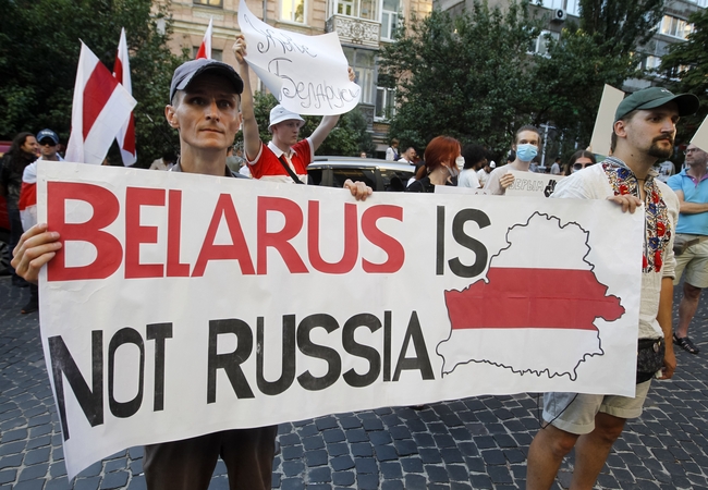 Vilniuje kviečia pareikšti solidarumą protestuojantiems Baltarusijos žmonėms