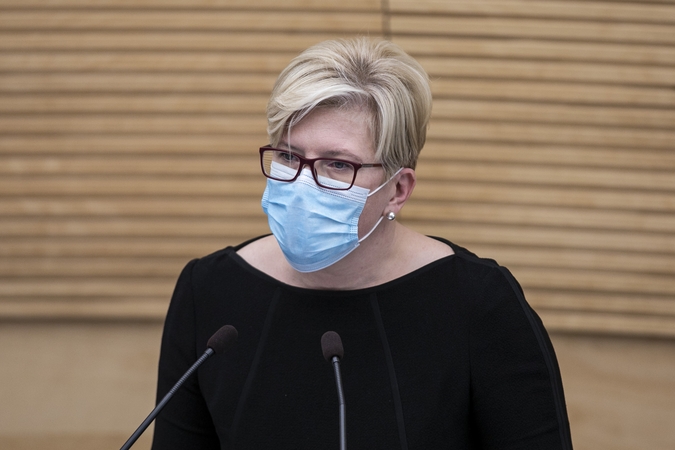 I. Šimonytė Seimui pristato Vyriausybės programą: įvardijo darbo principus