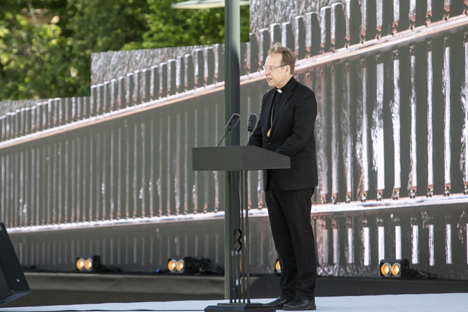 G. Grušas: birželio įvykiuose randame drąsos ryžtingai įsipareigoti dabarčiai ir ateičiai