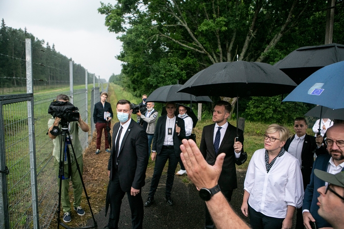 Vyriausybė teikia projektą dėl tvoros su Baltarusija: norima baigti iki 2022-ųjų