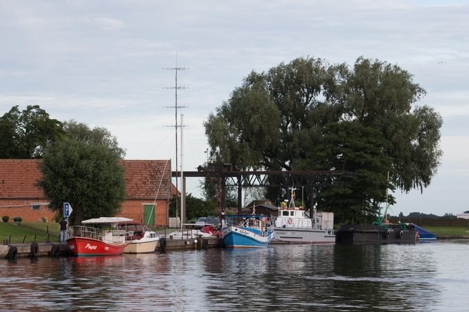 Drevernoje įrengus naują šliuzą tikimasi laivybos proveržio