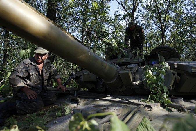 Ukrainos sukilėliai žada ketvirtadienį pasikalbėti su derybų tarpininkais