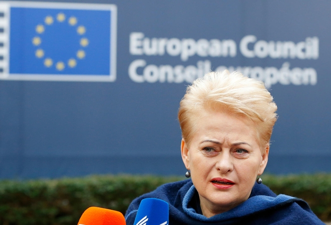Prezidentė su ES vadovais tarsis, ko imtis dėl Rusijos veiksmų