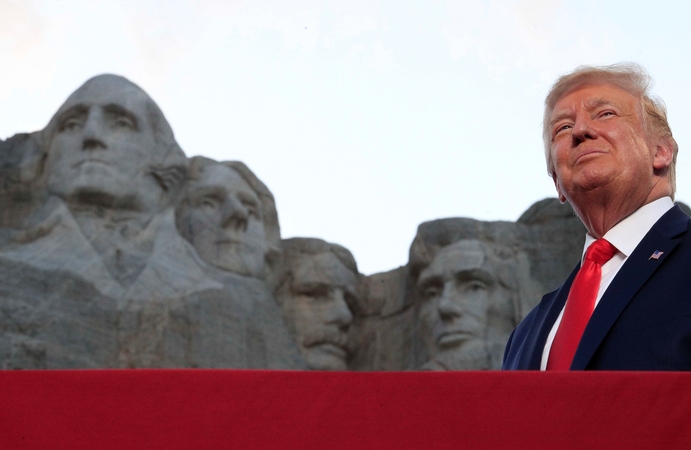 D. Trumpas: JAV yra teisingiausia šalis, kada nors egzistavusi Žemėje