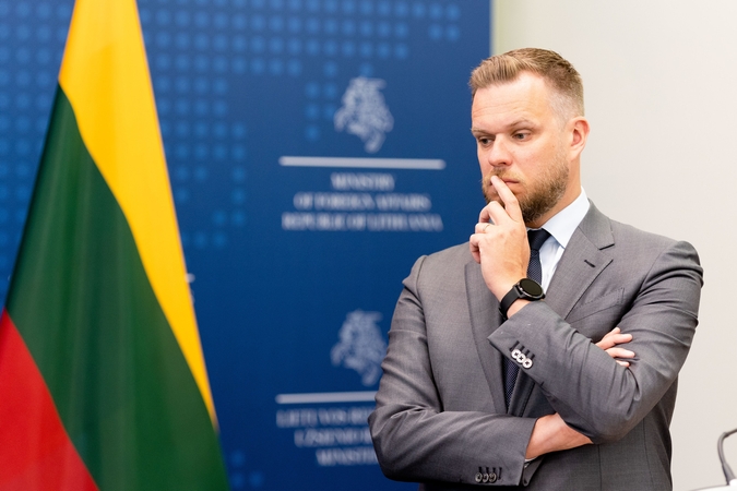 G. Landsbergis: kinų ambasadoriaus pareiškimas – nepriimtinas