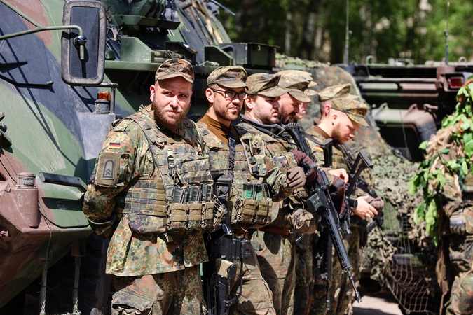 Į Lietuvą pratyboms atvyks dalis šaliai priskirtos Vokietijos brigados – apie 1000 karių