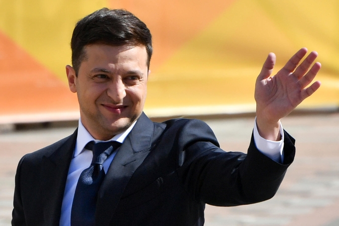 Kitą savaitę Vilniuje laukiama Ukrainos prezidento V. Zelenskio