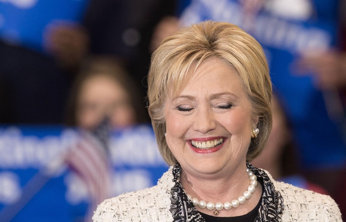 H. Clinton šventė pergalę demokratų kandidato rinkimuose Pietų Karolinoje