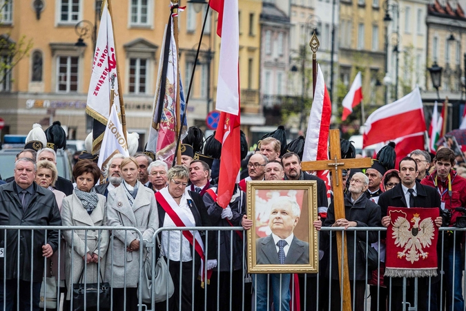 L. Kaczynskio vardu siūloma pavadinti sostinės gatvę Šnipiškėse