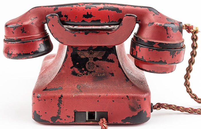 JAV aukcione parduodamas A. Hitlerio telefonas