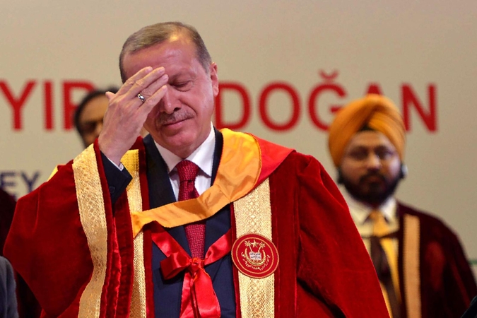 Turkijos prezidentas Recepas Tayyipas Erdoganas