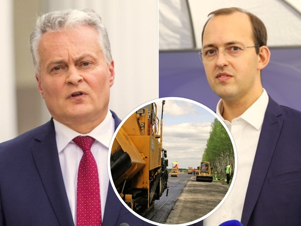 Prezidentas ir susisiekimo ministras aptars kelių finansavimo pertvarką