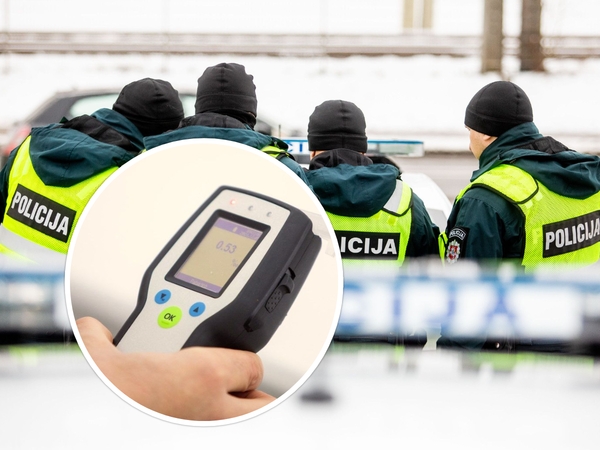 Klaipėdos policininkas per šventes į darbą atvyko neblaivus