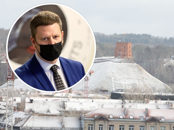 Kultūros ministras apie Gedimino kalno situaciją: su nerimu, bet be panikos