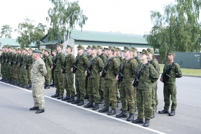 Rukloje iškilmingai prisiekė 79-osios laidos kariai savanoriai