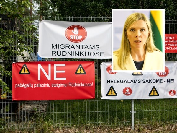 Ministrė: kompromisas dėl migrantų apgyvendinimo su Rūdninkų bendruomene rastas
