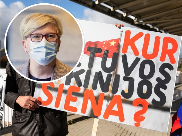 I. Šimonytė apie santykius su Kinija: nevykdome antipolitikos, susidėliojame prioritetus