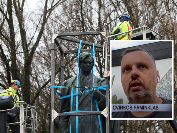 A. Užkalnis: P. Cvirka paminklu buvo įvertintas už tai, kad atvežė į Lietuvą Stalino saulę