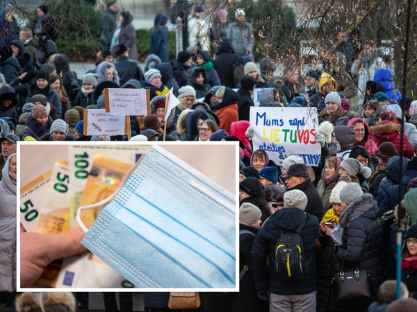 Profesinė sąjunga kreipėsi į ministeriją: prašo aprūpinti mokytojus kaukėmis