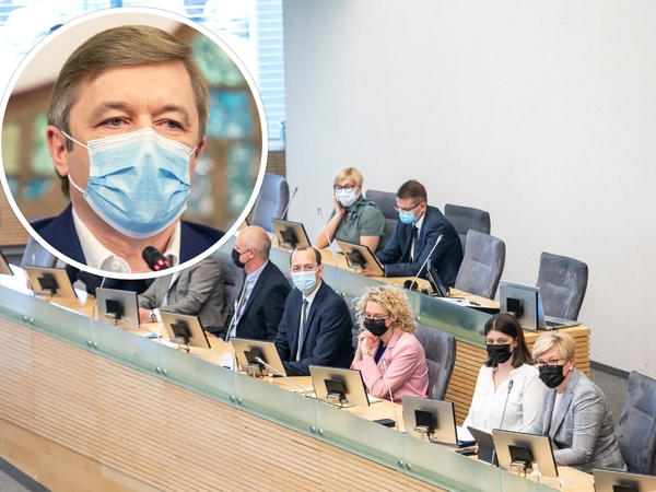 R. Karbauskis: atsitraukiame nuo ketinimų interpeliuoti I. Šimonytę, bet ne ministrus