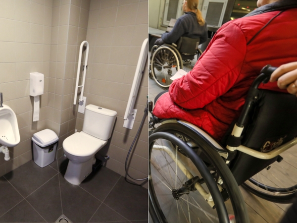 Neįgalieji su skundais kreipėsi į kontrolierę: kodėl rakinami tualetai?