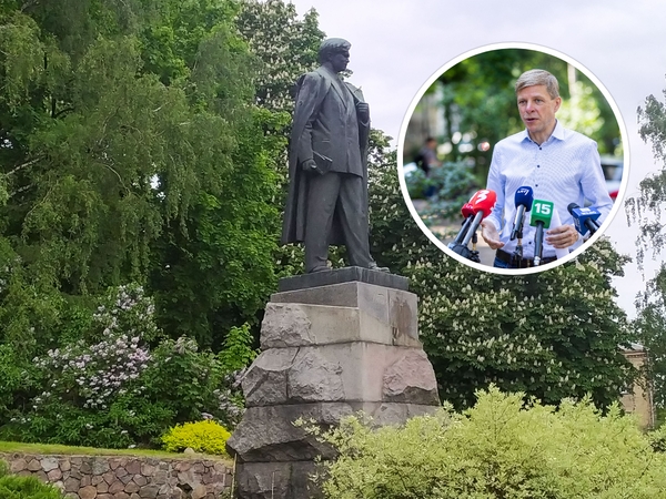 Meras pasiūlė idėją, kaip pavadinti skverą iškėlus P. Cvirkos paminklą