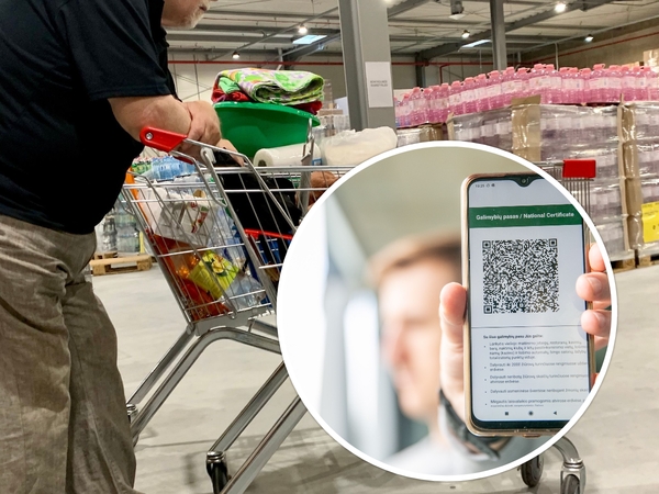 Pokyčiai parduotuvėse: reguliuos srautus, „Lidl“ reikalaus galimybių paso