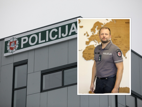 Vilniaus apskrities policijai vadovaus R. Žekonis