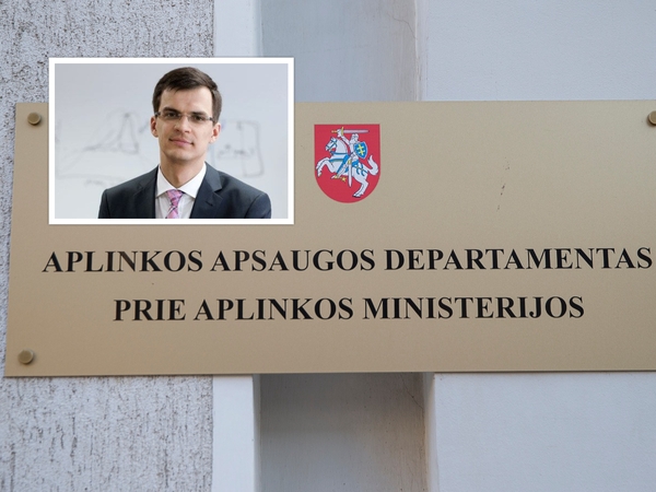 Paskirtas naujas Aplinkos apsaugos departamento vadovas