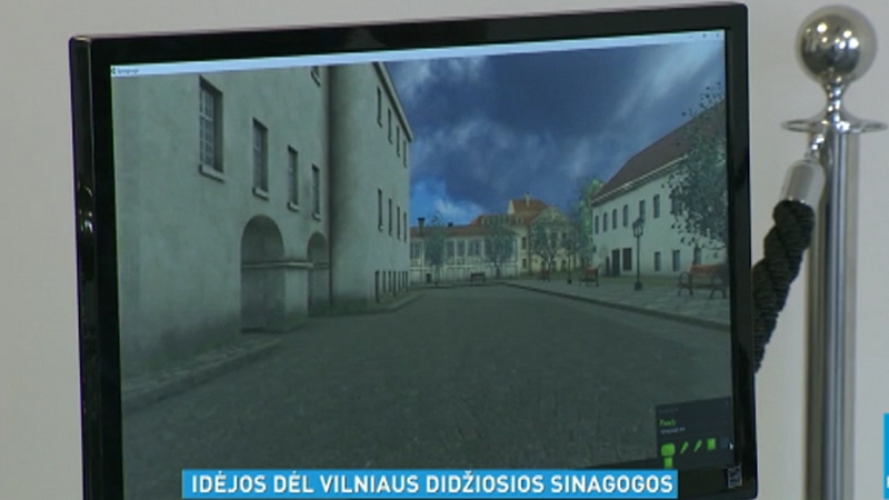 Vilniaus Didžiąją sinagogą įamžino virtualiame pasaulyje