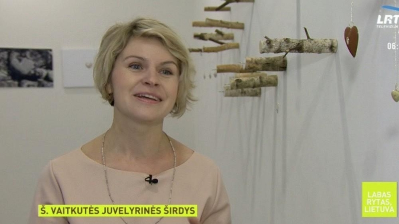 Parodoje – Š. Vaitkutės juvelyrinės širdys