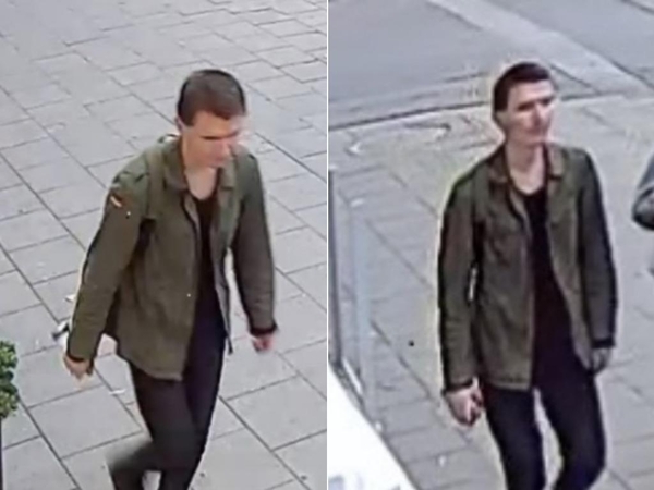 Policija ieško sienų tepliotojo (gal atpažinsite šį vyrą?)