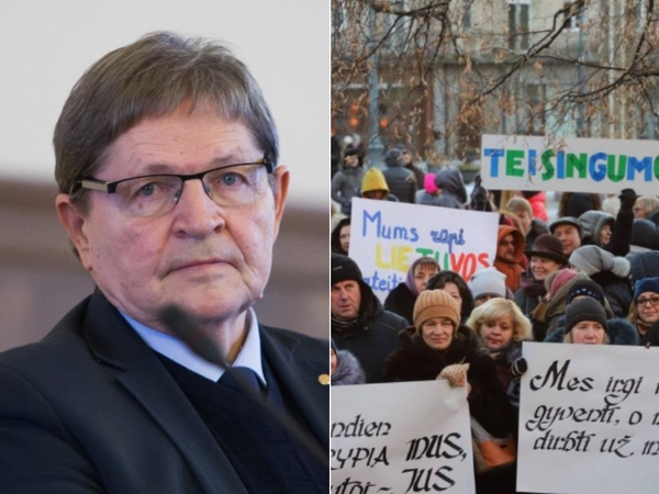 Švietimo darbuotojų algoms E. Jovaiša prašo dar 70 mln. eurų