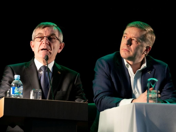 Iš komandiruotės grįžęs V. Pranckietis atsikirto į R. Karbauskio kritiką