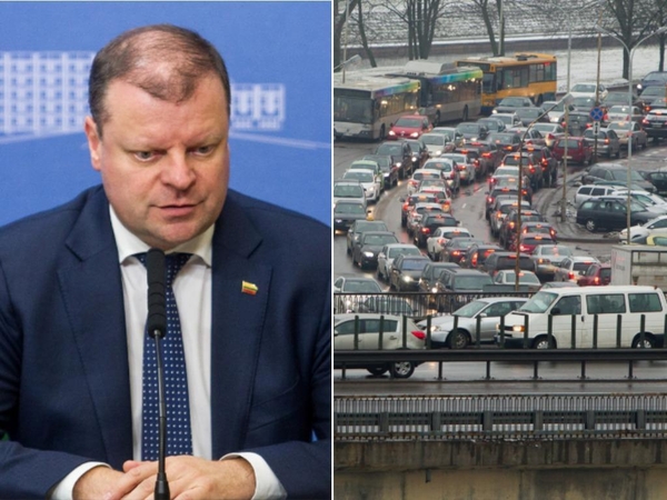 Premjeras: automobilių mokestis sužlugdytų didžiąją dalį gyventojų