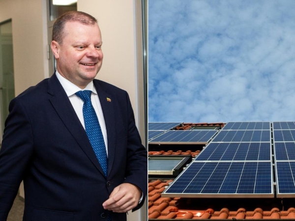 S. Skvernelis pagal ES programą ant namo stogo įrenginėja saulės elektrinę