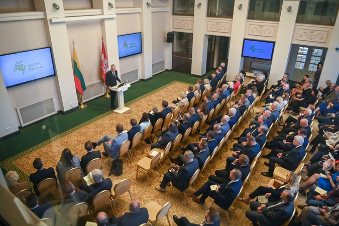 Prezidentas: Lietuva – per maža, kad joje egzistuotų regioniniai skirtumai