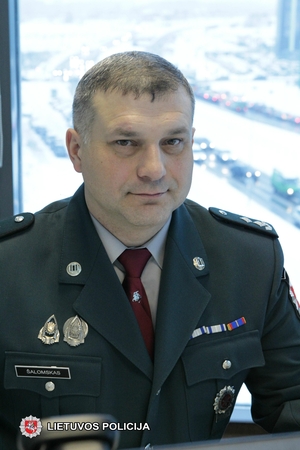 Vilniaus Kelių policijai laikinai vadovaus D. Šalomskas